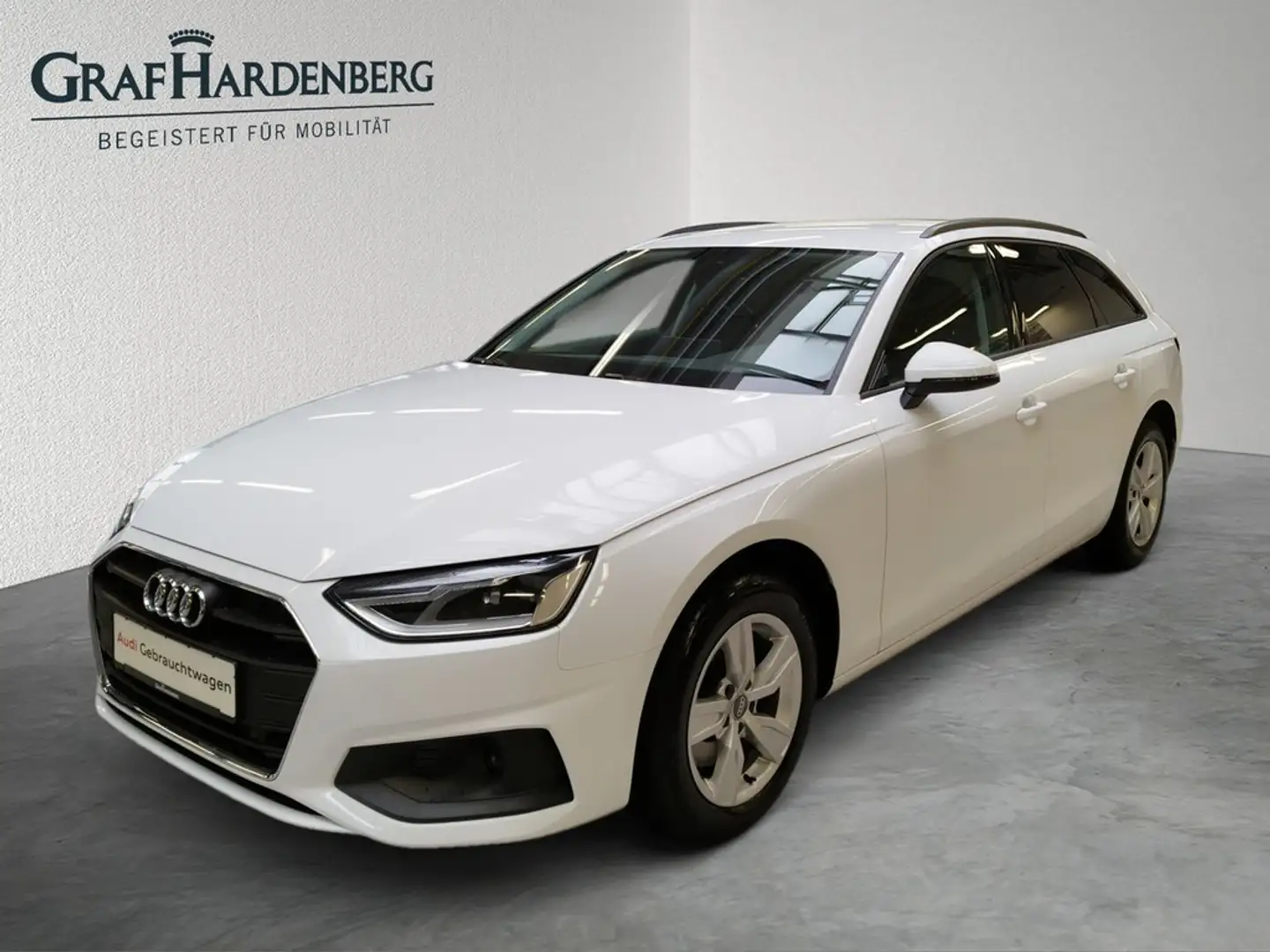 Audi A4 Avant 35 TDI S tronic GRA AHK Weiß - 1