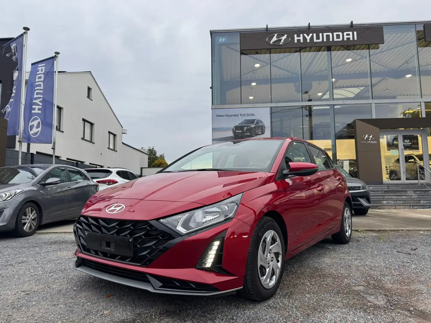 Hyundai i20 i20 1.0 T-GDI DCT TWIST Rood - 1