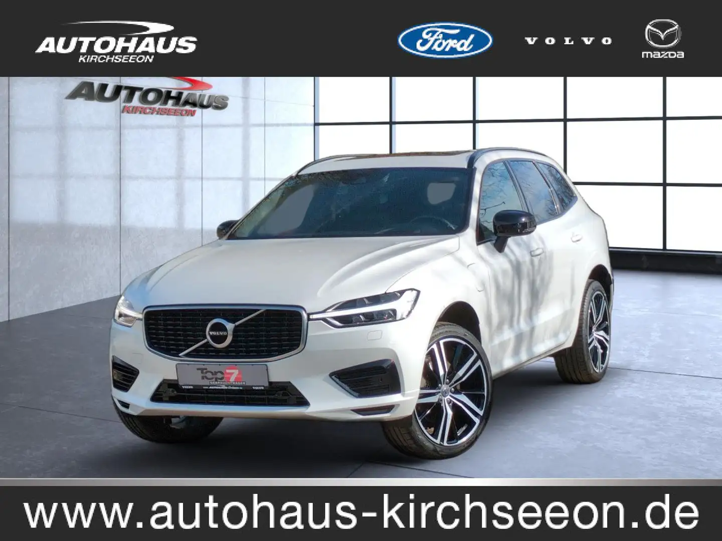 Volvo XC60 T8 TwinEngine R-Design Plug-In Hybrid AWD LED Weiß - 1
