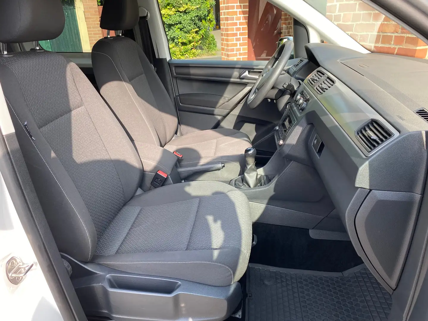 Volkswagen Caddy PDC-Temp.-"2x Schiebetür "- Klima !!! Weiß - 2