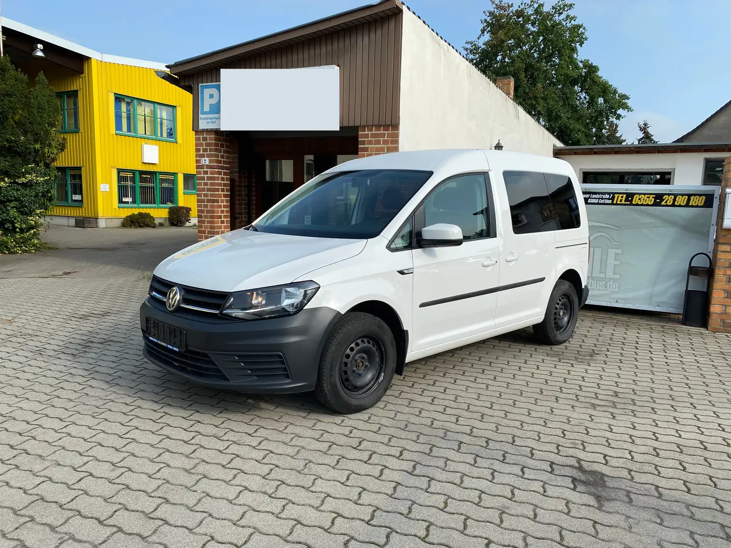 Volkswagen Caddy PDC-Temp.-"2x Schiebetür "- Klima !!! Weiß - 1