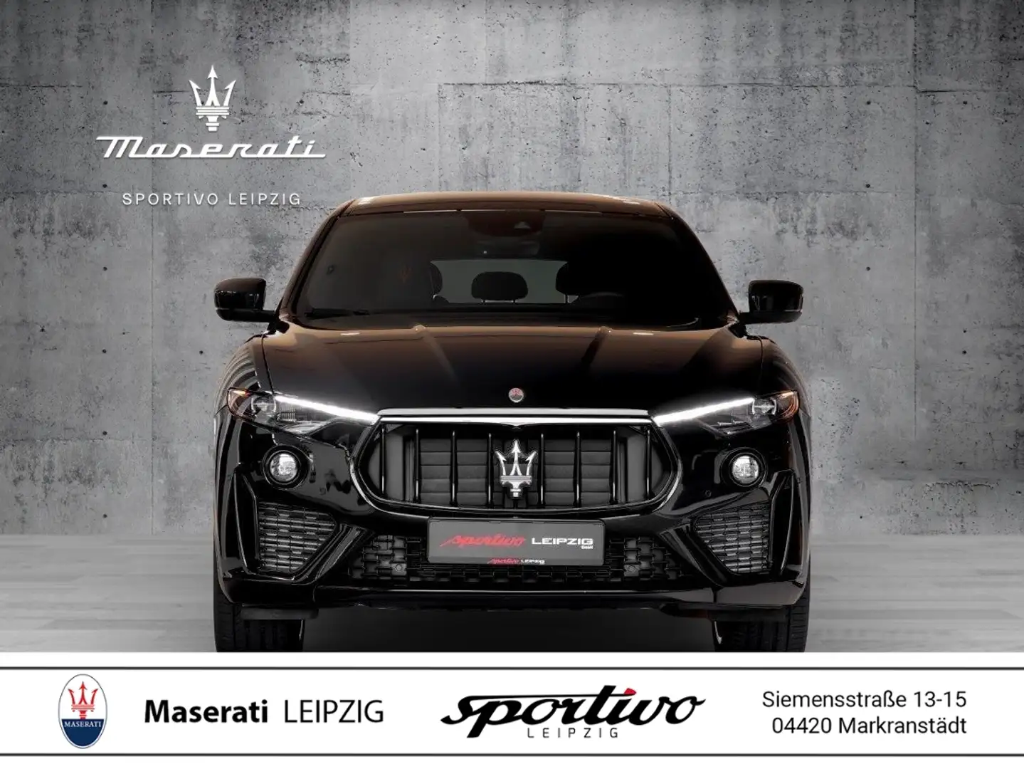 Maserati Levante GranSport S Q4 Schwarz - 1
