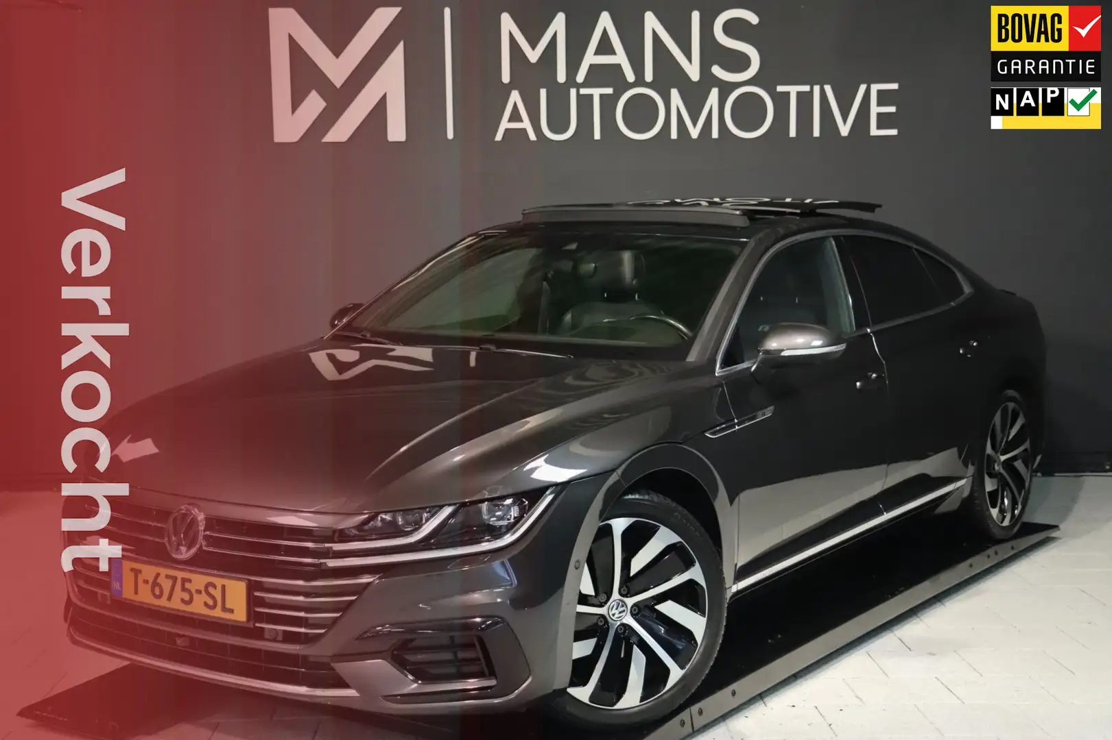 Volkswagen Arteon 2.0 TSI 3x R-Line / PANODAK / VIRTUAL / KEYLESS / Gris - 1
