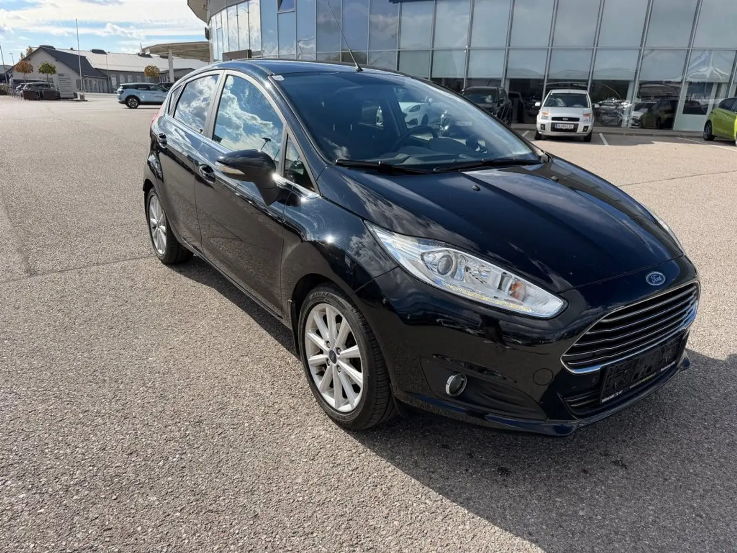 Ford Fiesta Titanium 1,0 EcoBoost Powershift Aut. Schwarz - 1