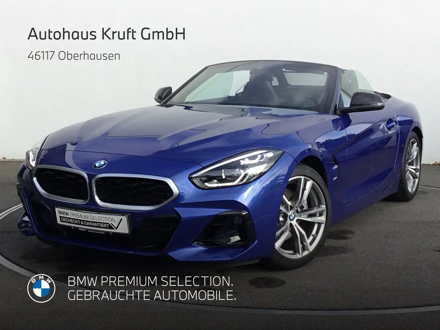 BMW Z4 sDrive20i M SPORT+LC PROF+HIFI+PDC+LM18 Blau - 2