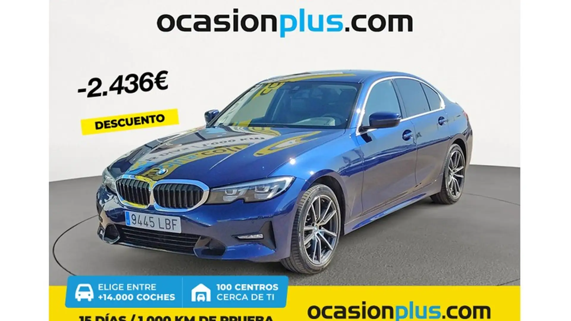 BMW 320 320dA Bleu - 1