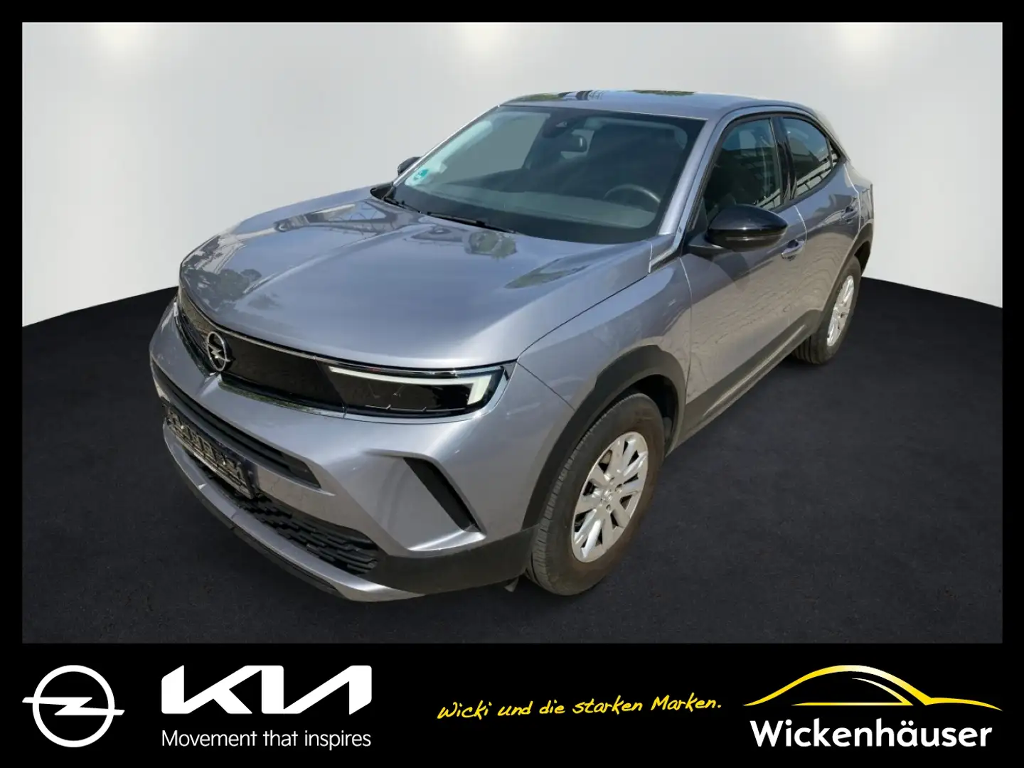 Opel Mokka 1.2 Turbo Edition Lenkrad heizbar, Kamera Zilver - 1