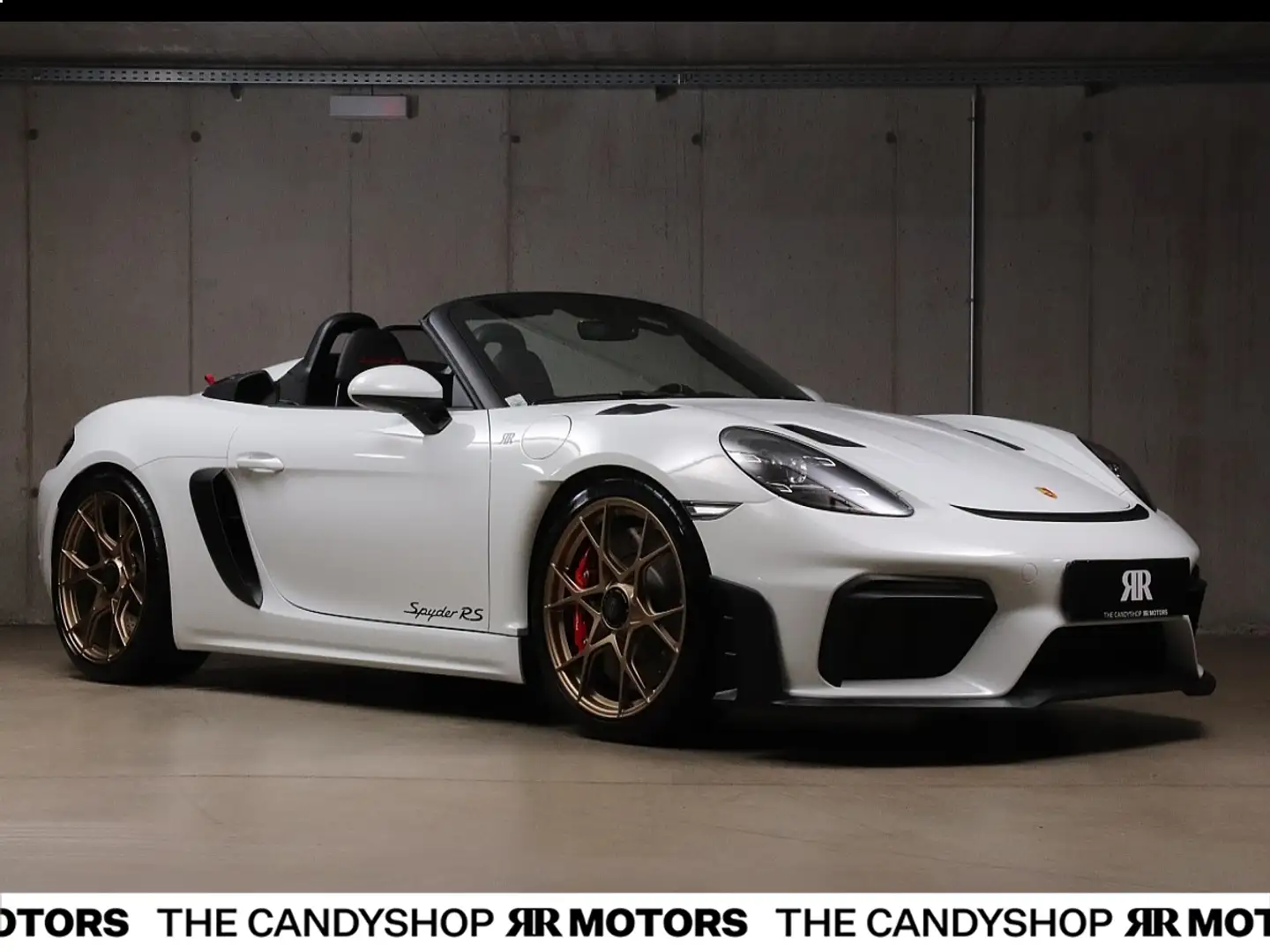 Porsche 718 Spyder RS *Ö_1Besitz*Bestpreis*Ein_Traum* Weiß - 1