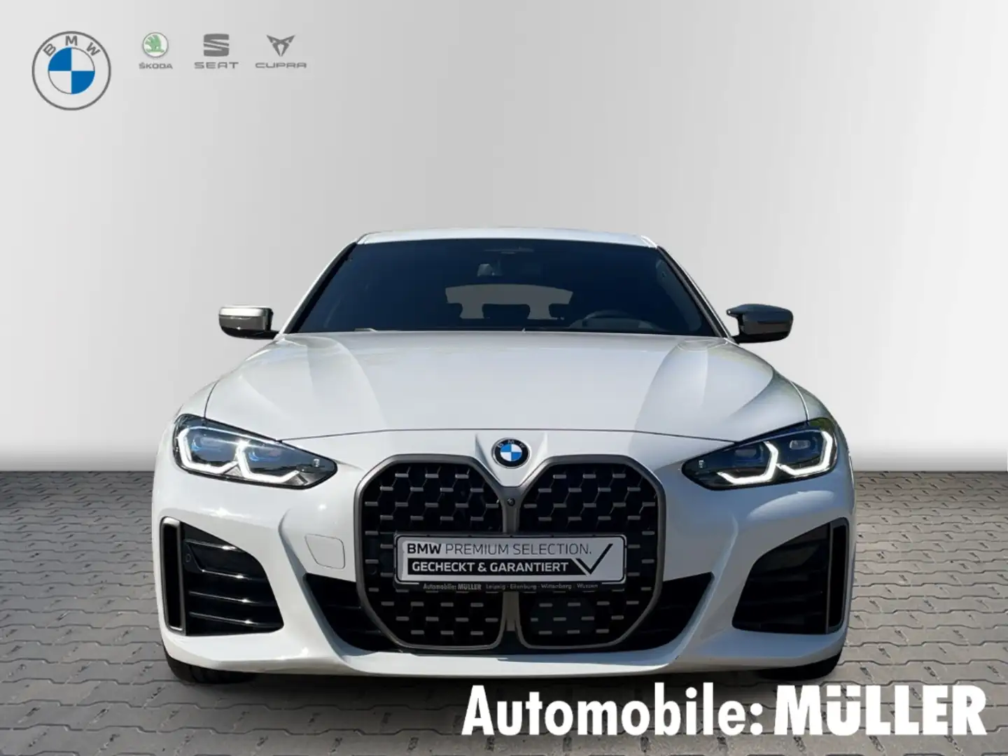 BMW 440 xDrive Gran Coupe*360°Kamera*Laserlicht*HiFi* Weiß - 2