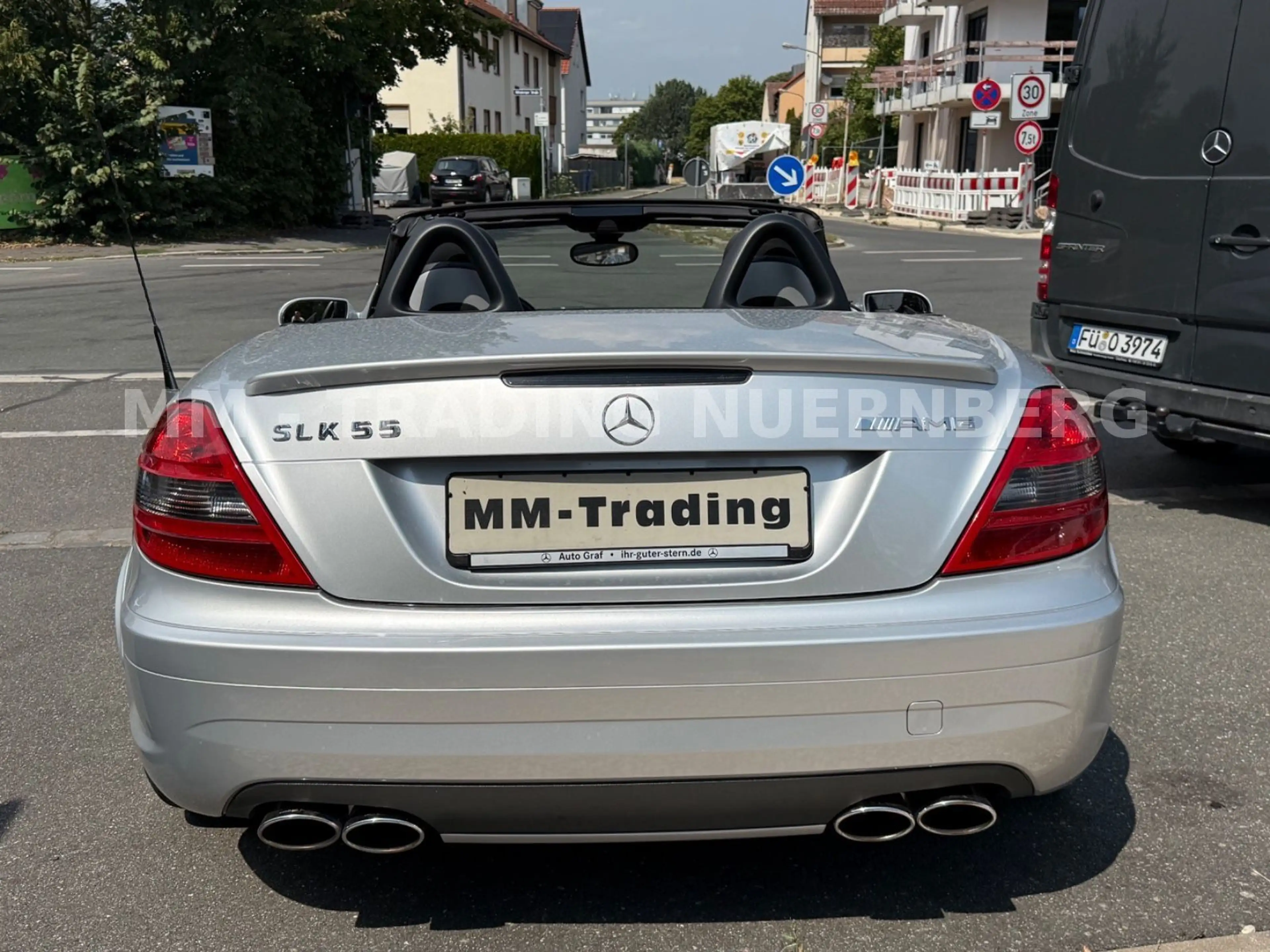 Mercedes-Benz SLK 55 AMG -HARMAN-LEDER-MOTOR 60'KM — photo 6