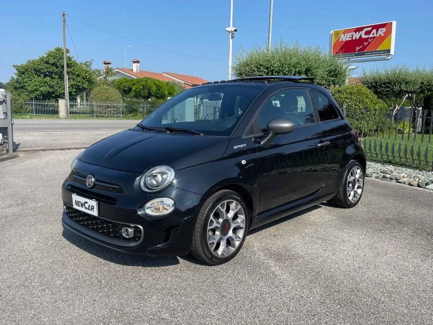Fiat 500 1.0 Hybrid Sport 70cv Negro - 1