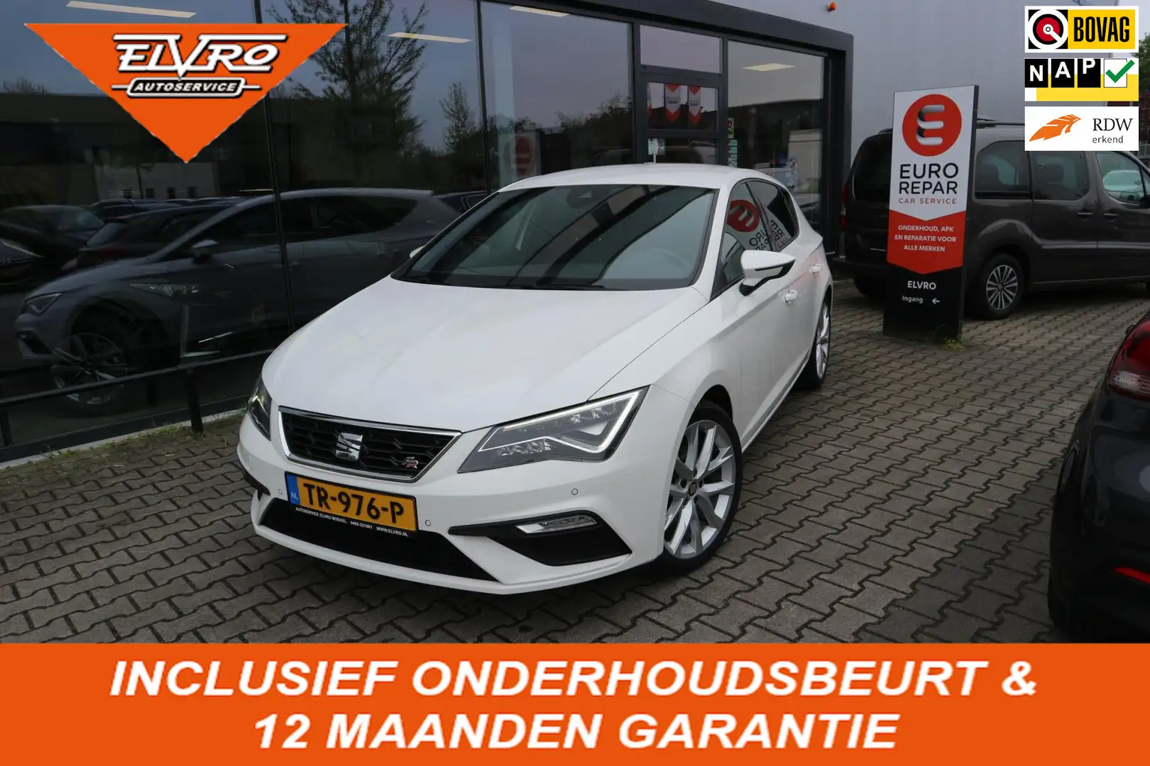 SEAT Leon 1.5 TSI FR Business Intense 150PK AUTOMAAT NAVI PD Blanc - 1