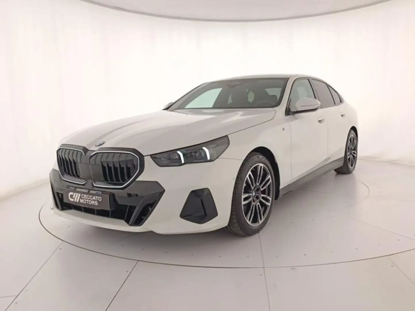 BMW 520 d 48V xdrive MSport Pro auto Blanc - 1