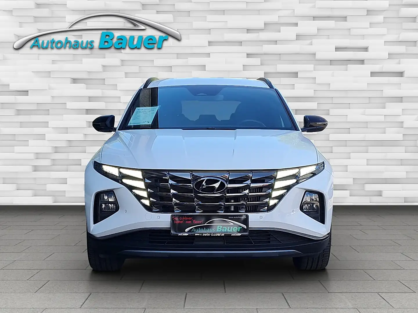 Hyundai TUCSON Tucson 1,6 TGDI 2WD 48V Trend Line Plus DCT Weiß - 2