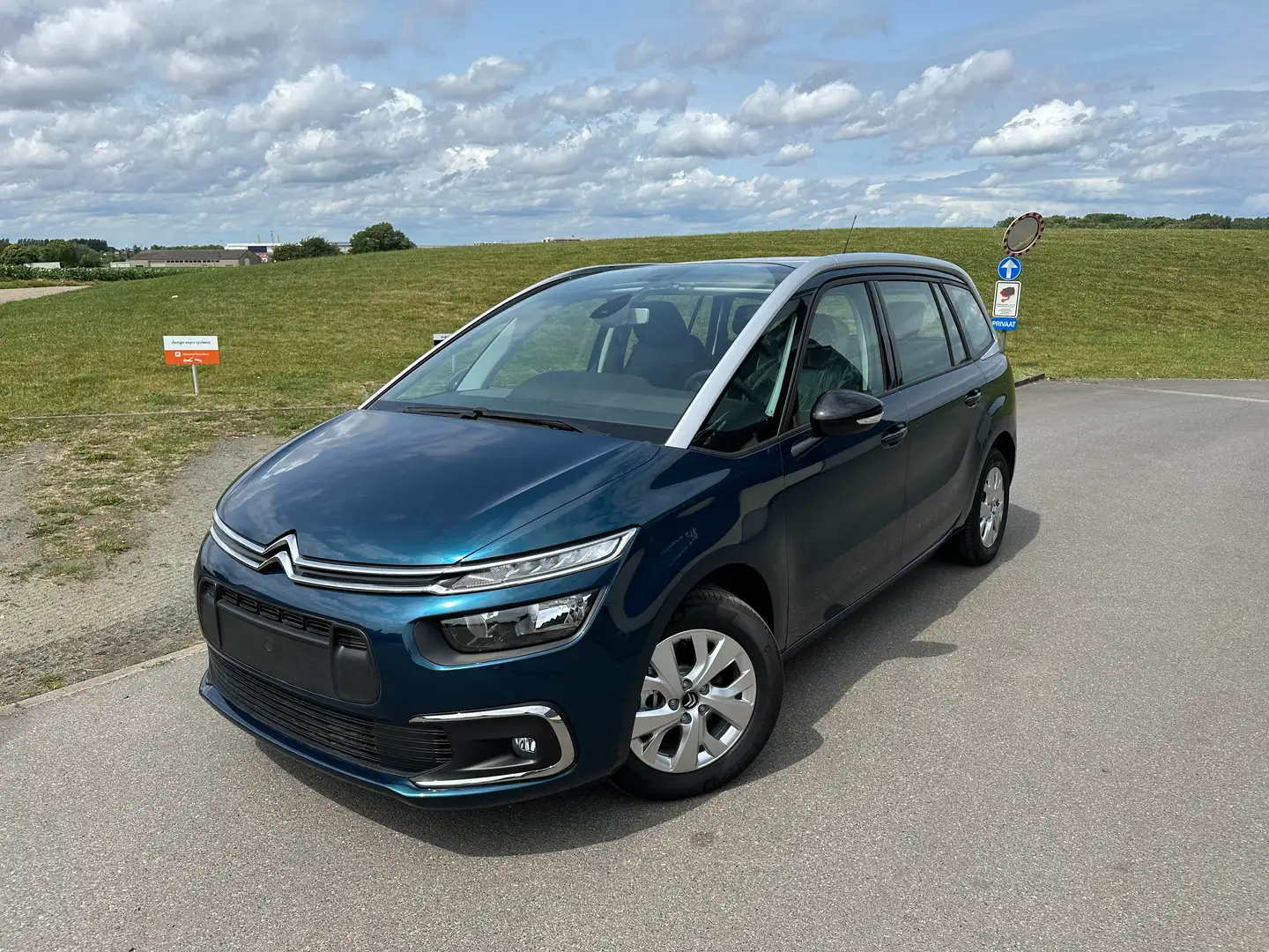 Citroen Grand C4 SpaceTourer NIEUW 0KM! - CarPlay Navi PDC Cruise Blauw - 1