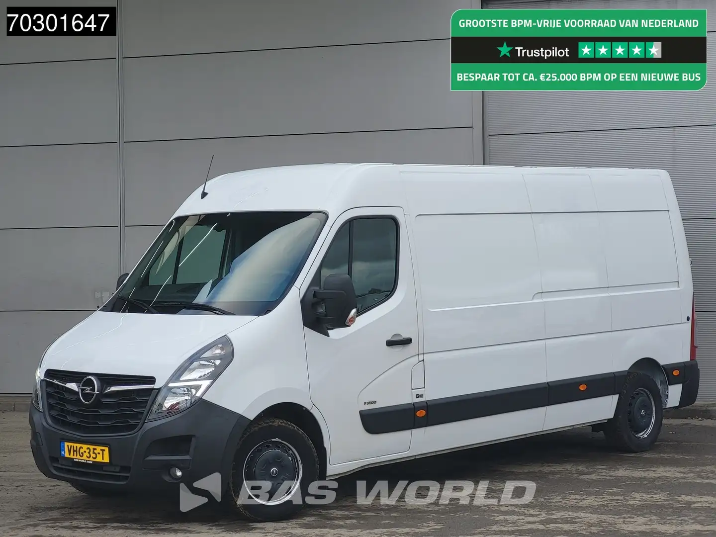 Opel Movano 150PK Ramp Automaat L3H2 Navi LED Airco Cruise Cam Wit - 1