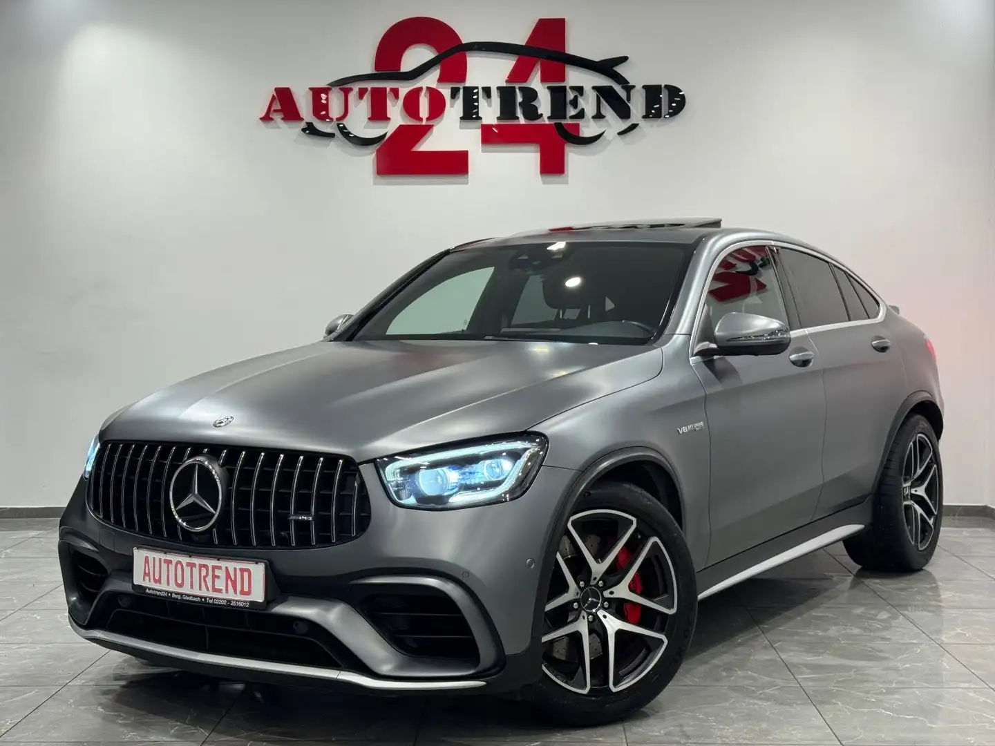Mercedes-Benz GLC 63 AMG GLC 63 S AMG 4Matic Coupe designo magno Driver's Gris - 1