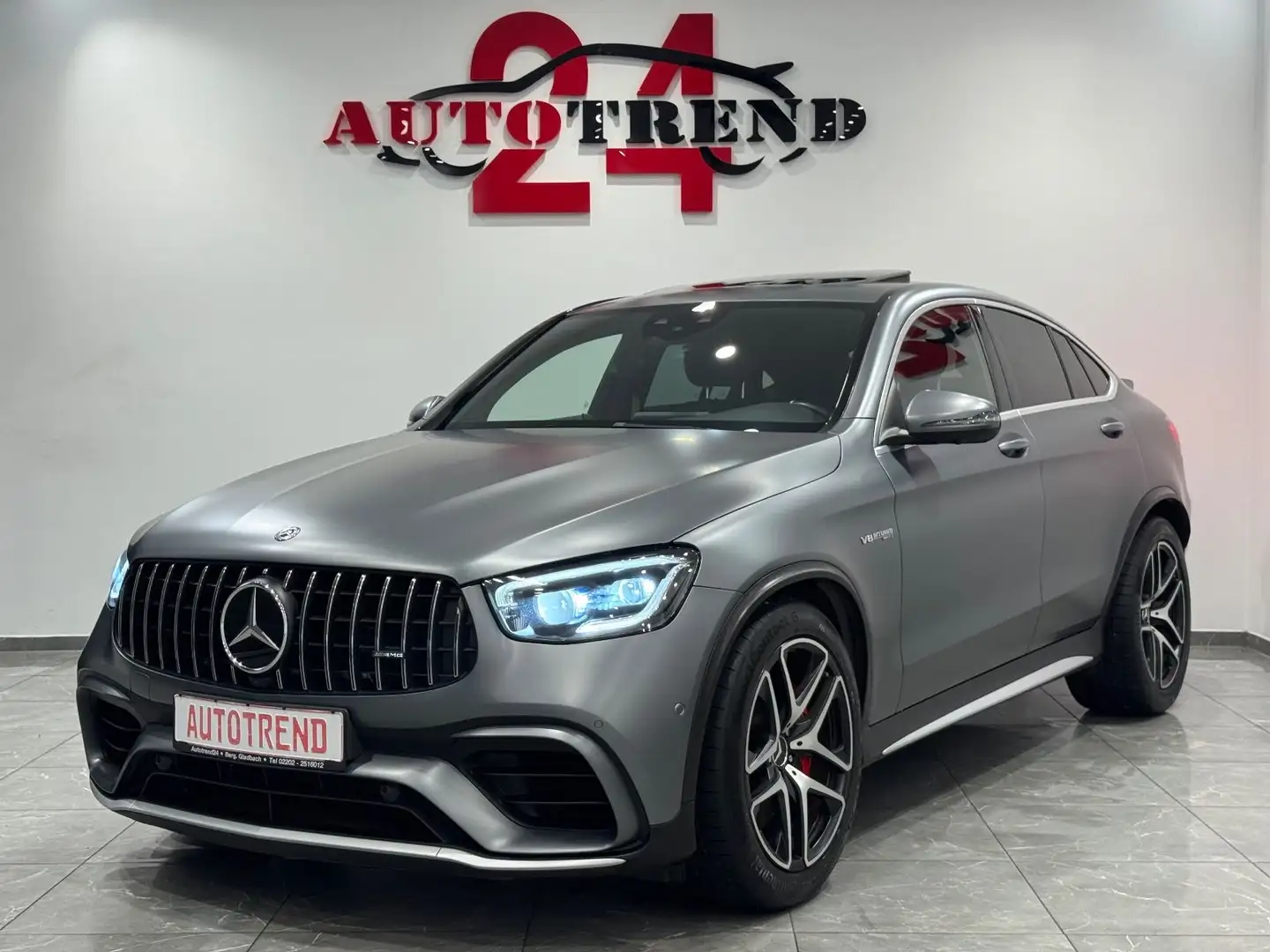 Mercedes-Benz GLC 63 AMG GLC 63 S AMG 4Matic Coupe designo magno Driver's Gris - 1