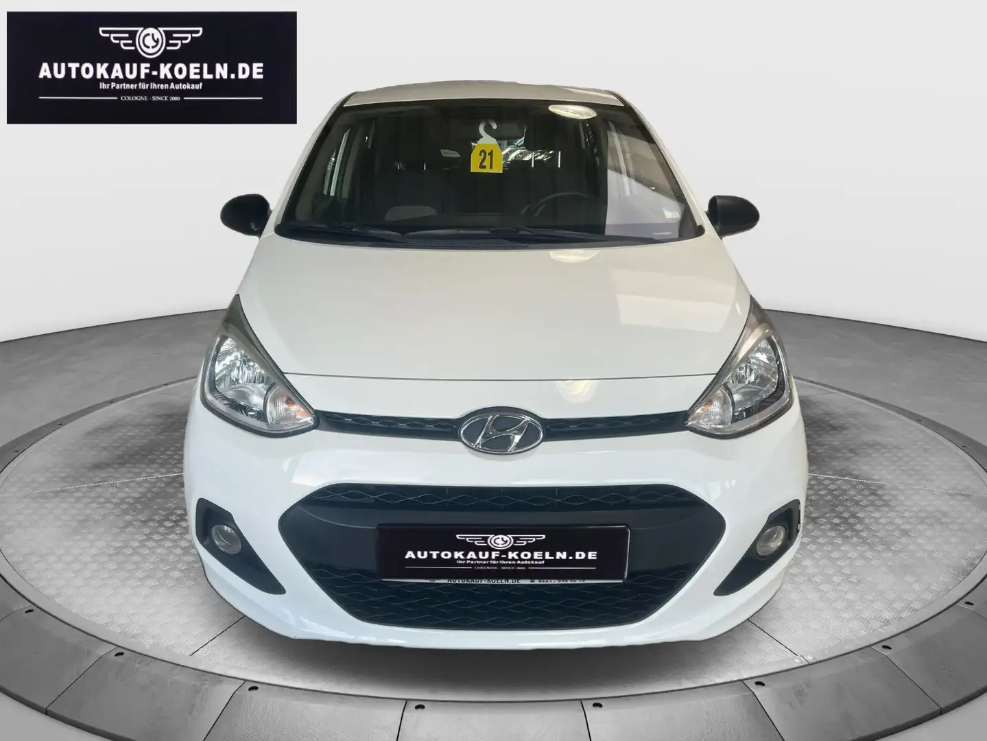 Hyundai i10 1,0 blue Basis Nur 34163km/1.Hand Blanco - 2