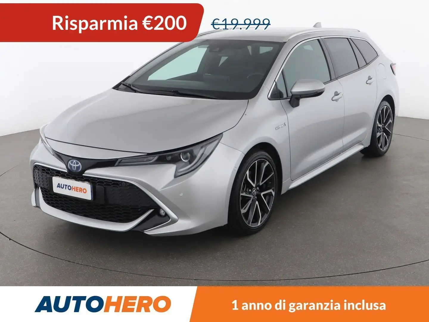 Toyota Corolla 2.0 Hybrid Lounge FHEV Argento - 1