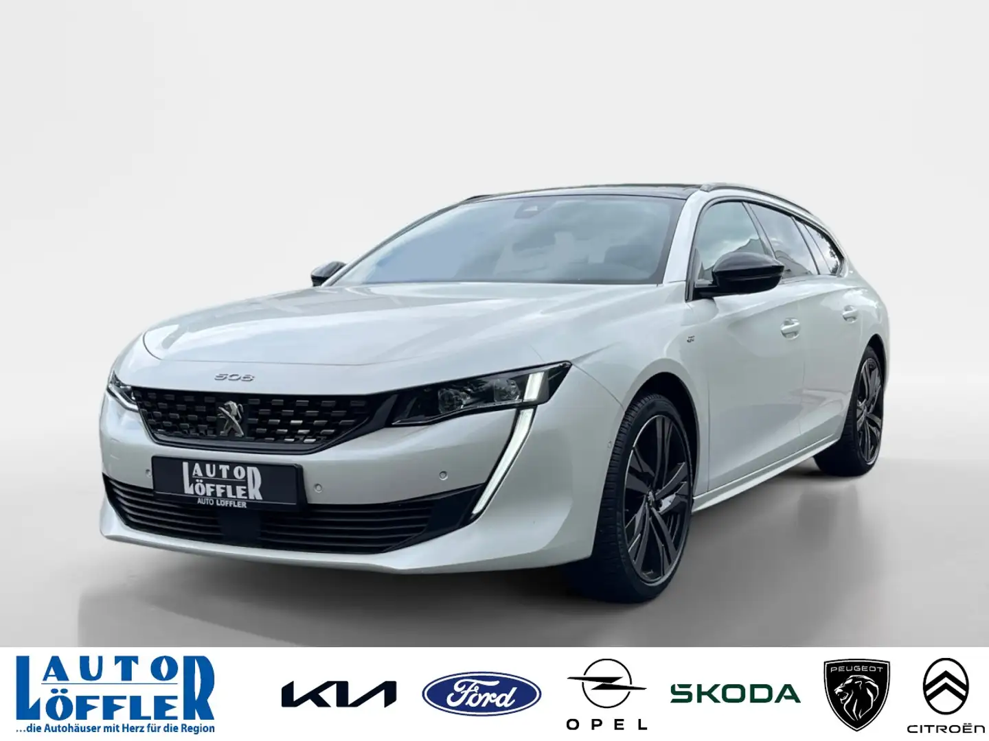 Peugeot 508 SW GT BLUEHDI 130 EAT8 PDC* RFK* ACC* PANO* Klima Weiß - 1