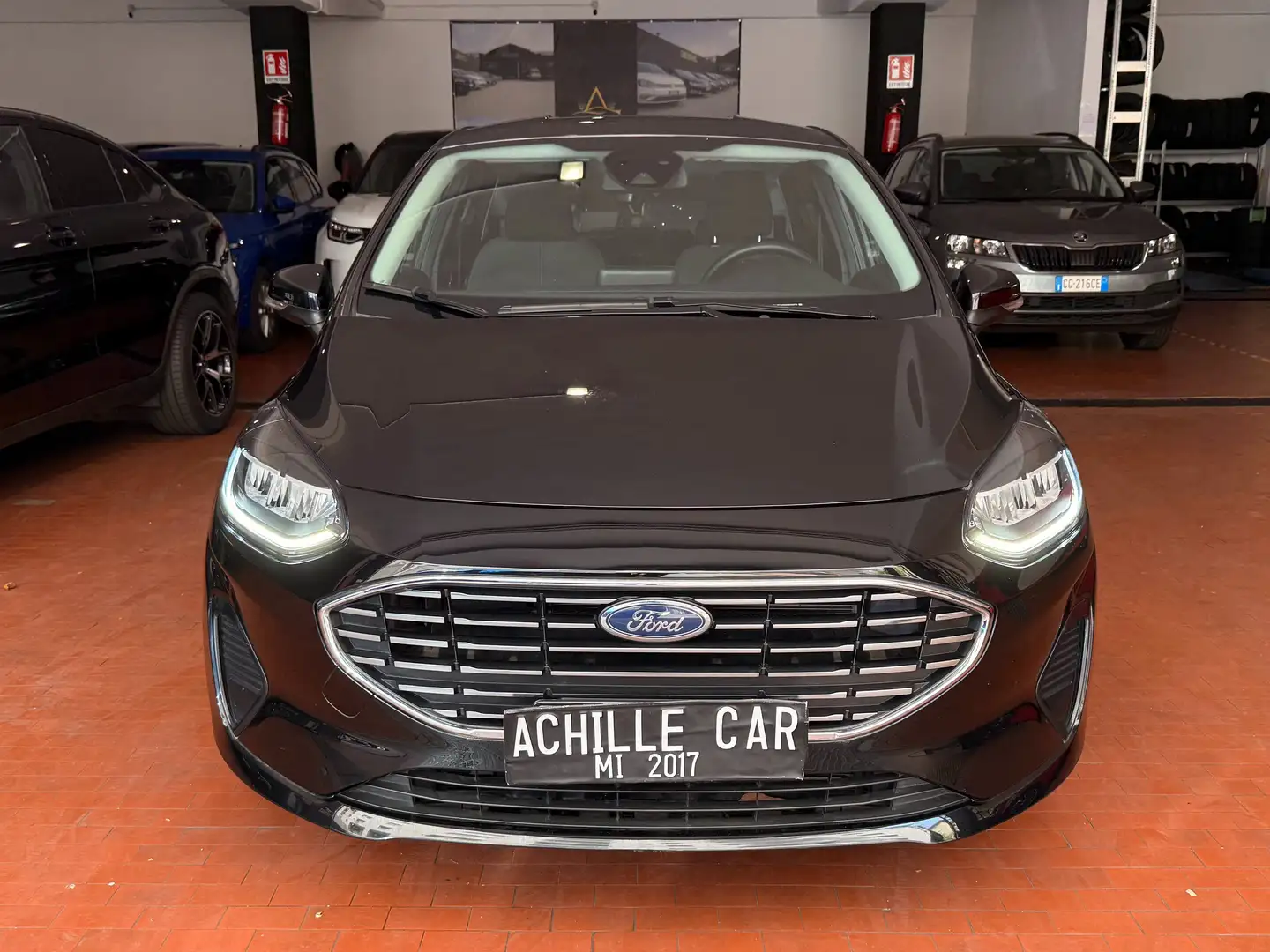 Ford Fiesta 1.1 Titanium 75cv Ok Neopatentati *PREZZO REALE* Nero - 2