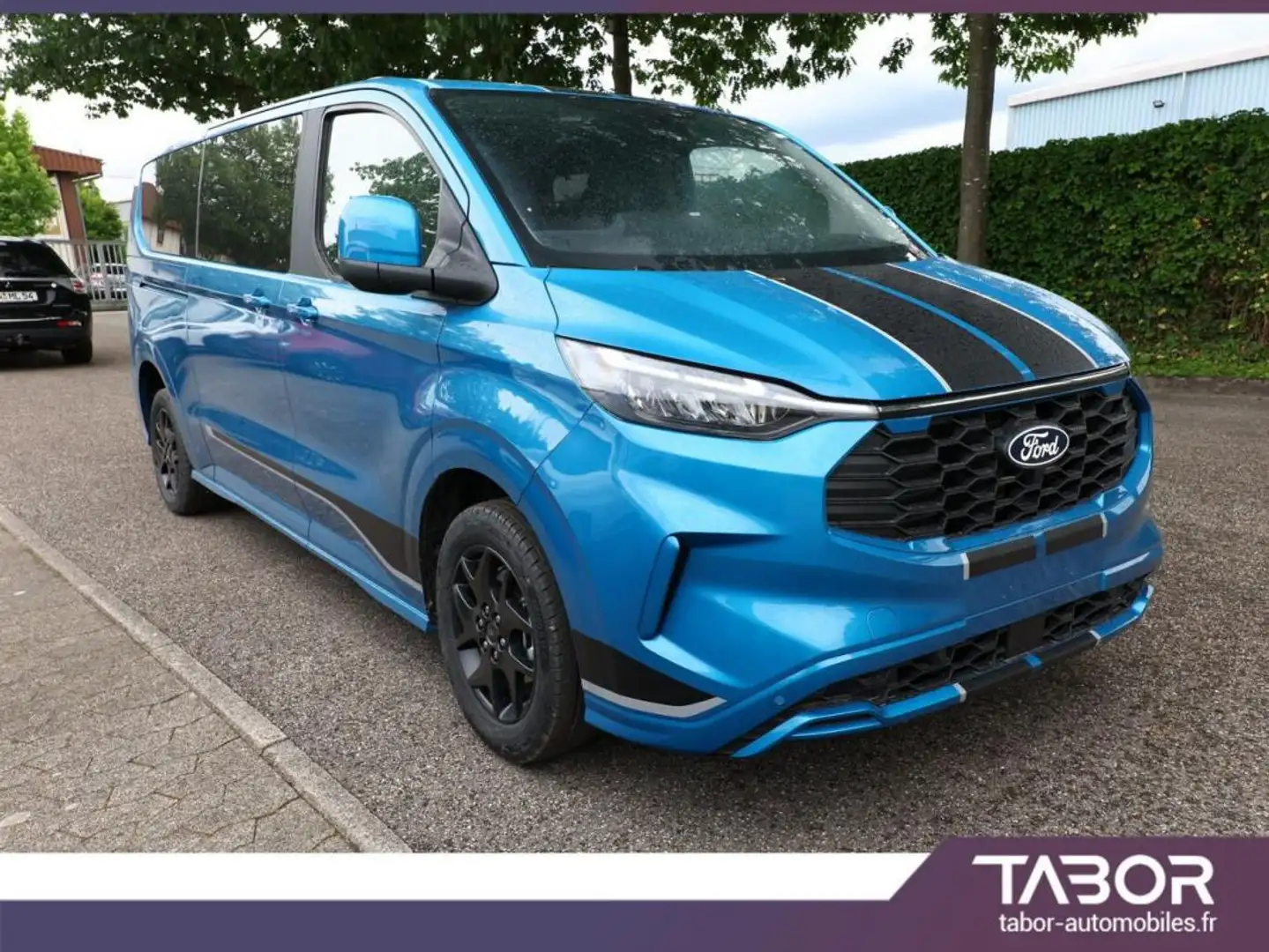 Ford Tourneo Custom 2.0 TDCi 170 Aut Sport L2 Bleu - 2