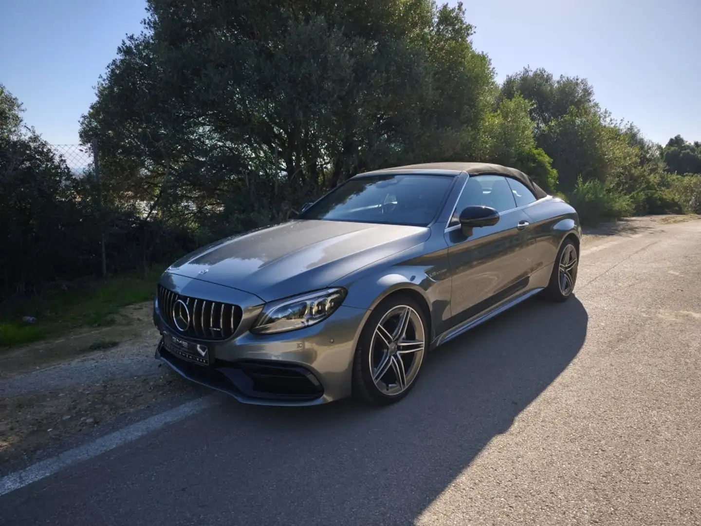 Mercedes-Benz C 63 AMG Cabrio Speedshift MCT 9G Gris - 1