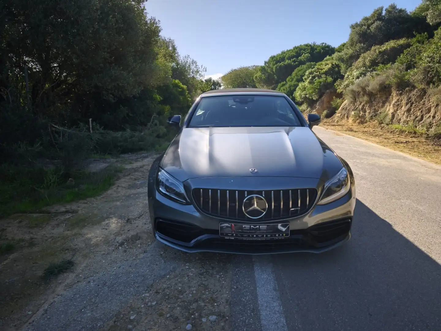 Mercedes-Benz C 63 AMG Cabrio Speedshift MCT 9G Gris - 2