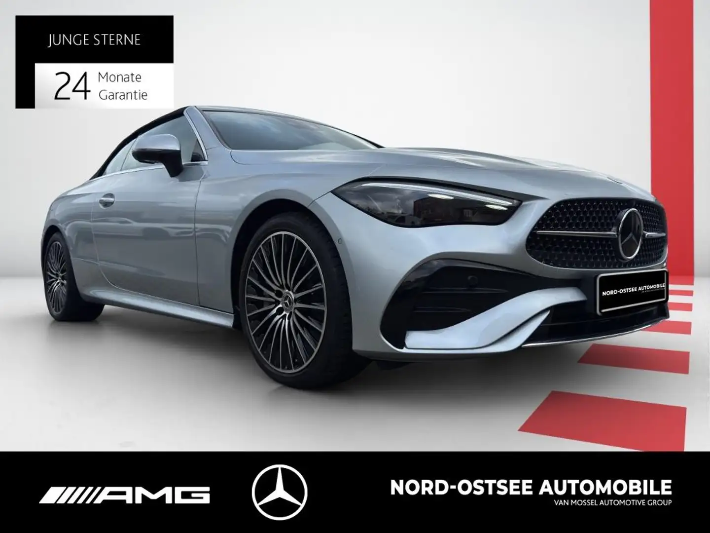 Mercedes-Benz CLE 450 AMG 4M CABRIO 360° HANDS-FREE Argintiu - 2
