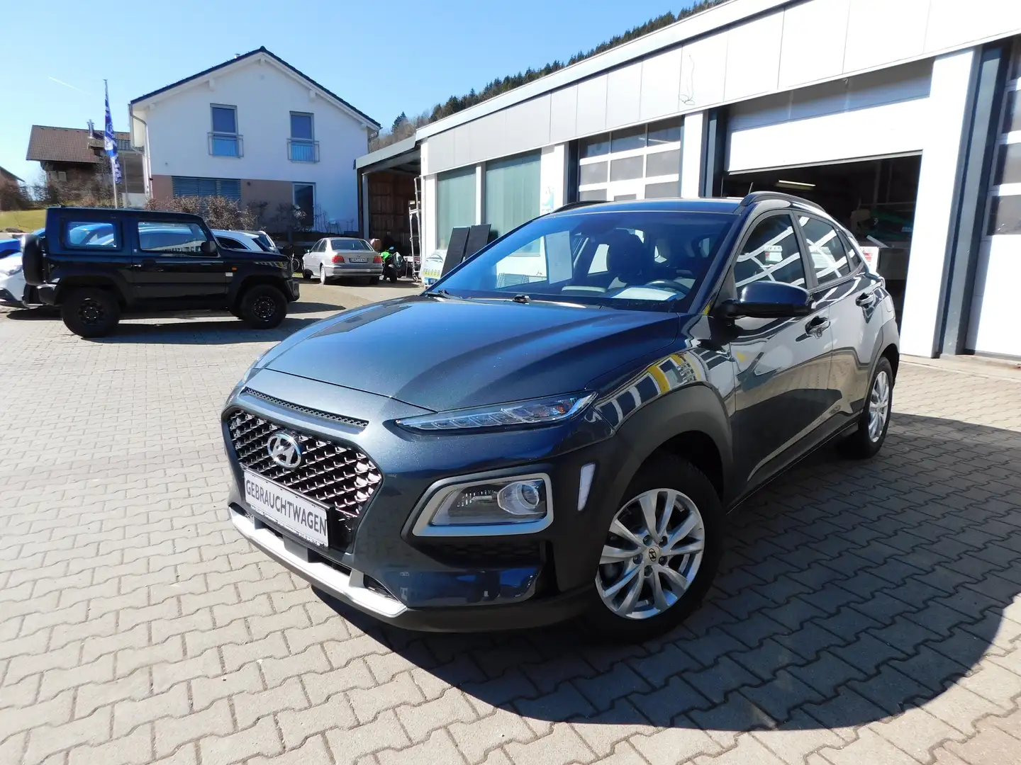 Hyundai KONA Trend 88kW RCam/LED/LM/SpurhaltAss/SHz/DAB Gris - 1