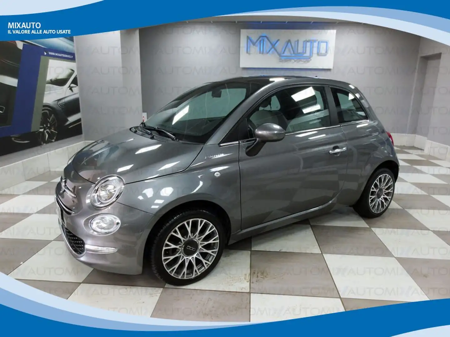 Fiat 500 Hybrid 1.0 70cv Dolcevita EU6 Grigio - 1