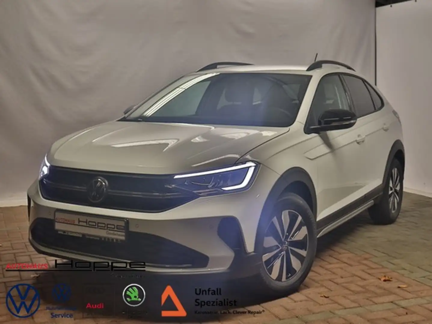 Volkswagen Taigo Goal 1,0 l TSI ACC+APP+KLIMA+PDC Blanco - 1