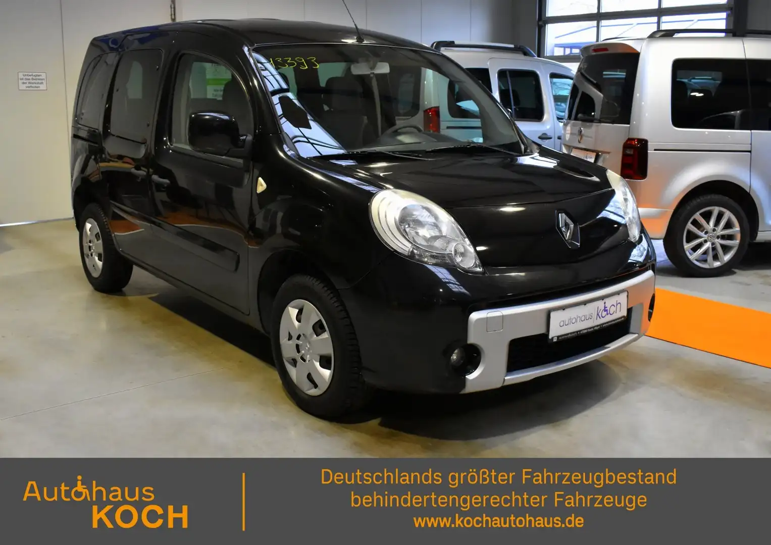 Renault Kangoo Privilege rollstuhlgerecht Schwarz - 2