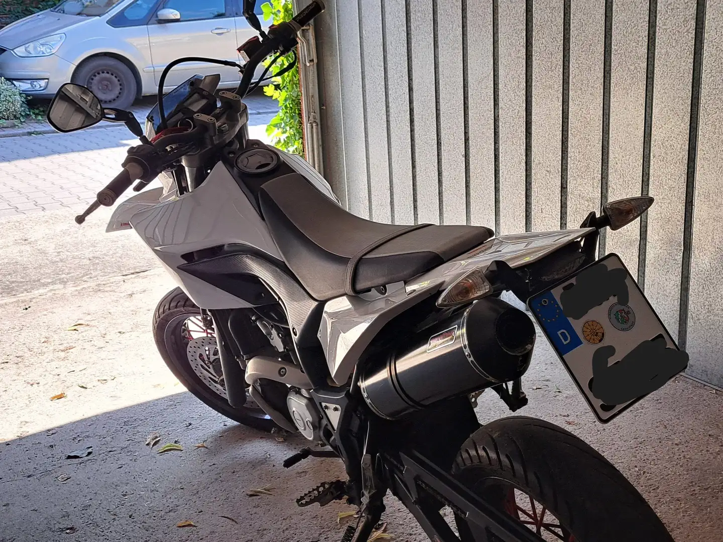 Yamaha WR 125 WR125X  Supermoto Blanc - 1