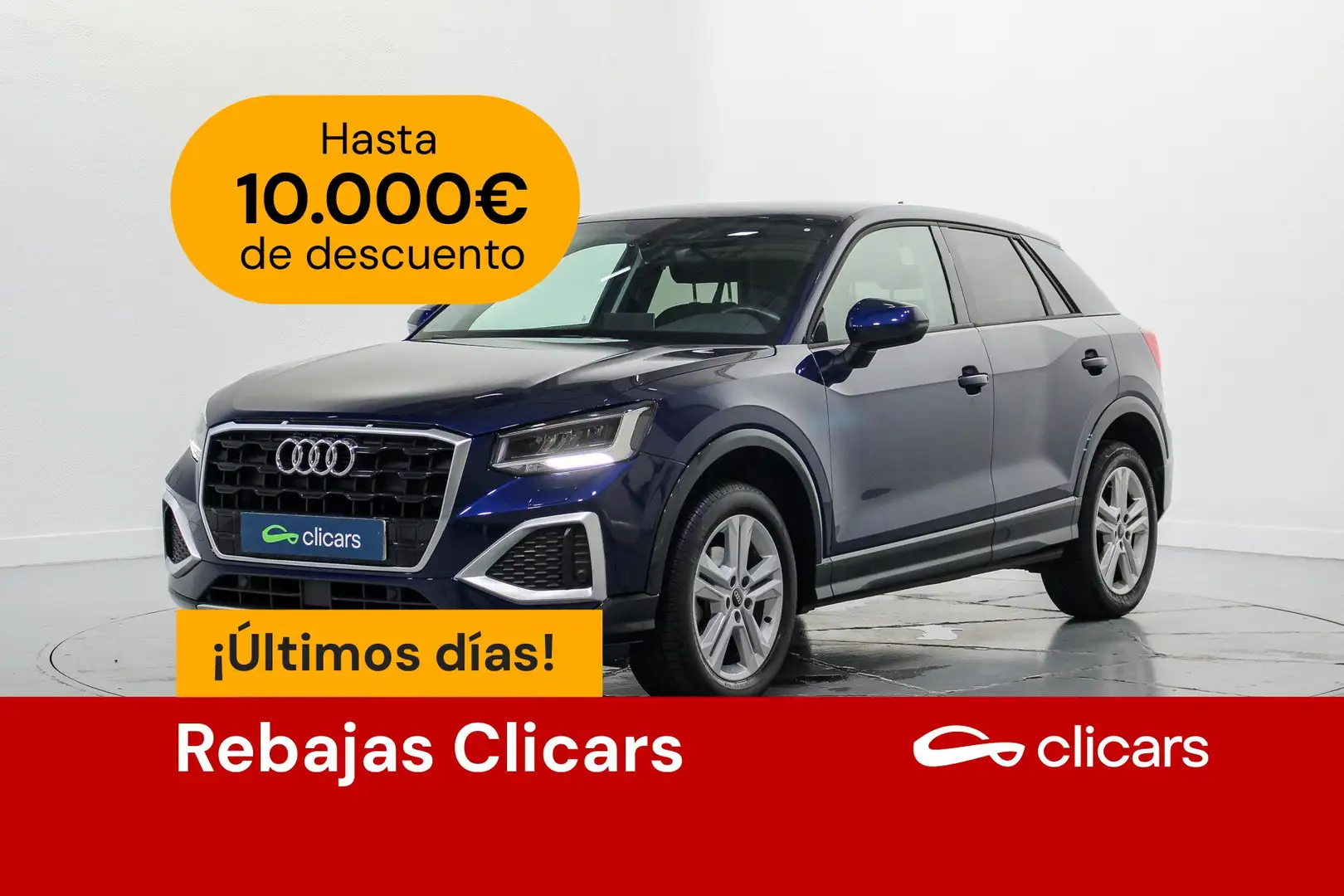 Audi Q2 30 TDI Advanced 85kW Blauw - 1