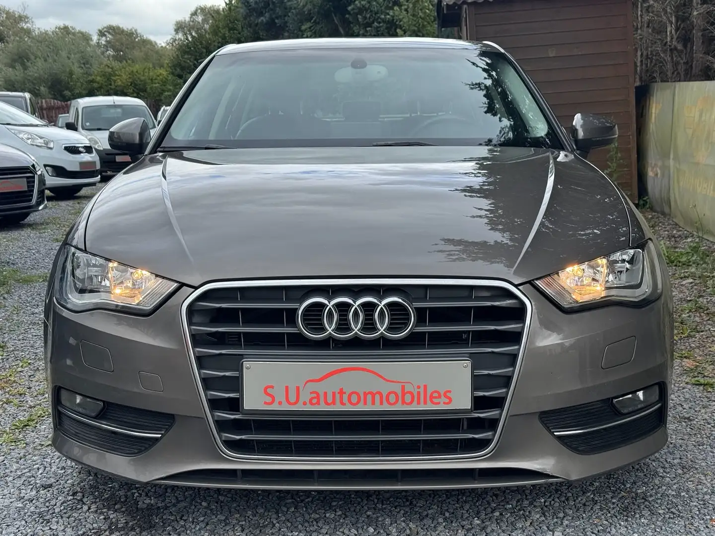 Audi A3 1.2 TSI Ambition 55000km/Cuir/Navi/Clim Dig/Gar12M Gris - 2