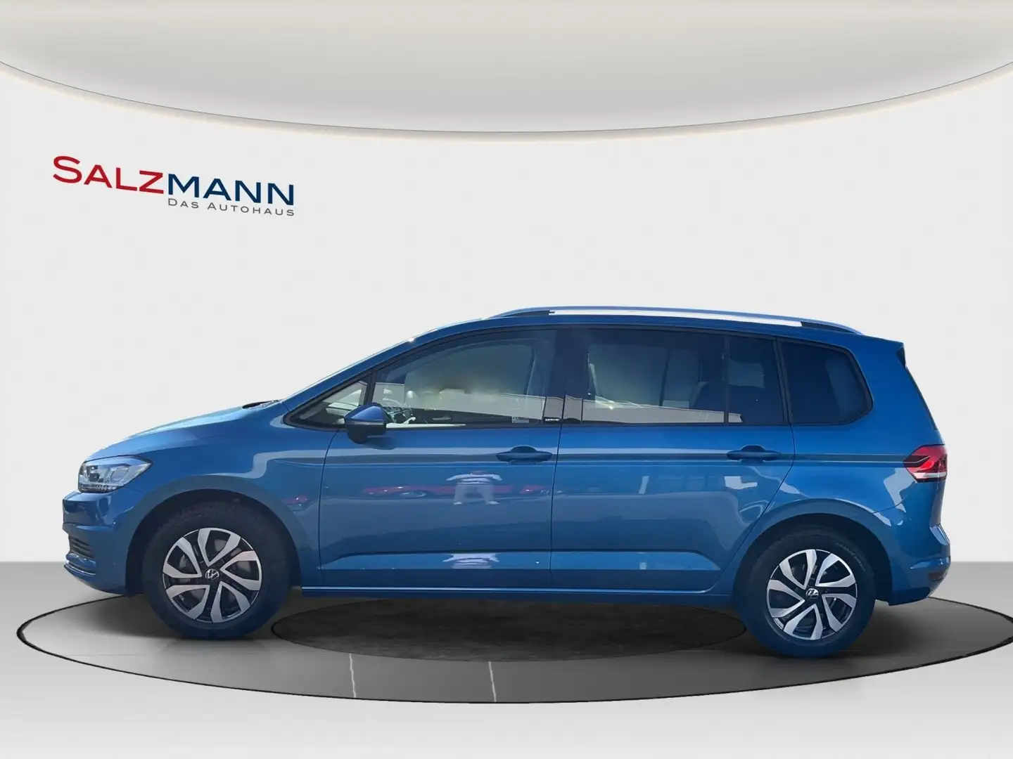 Volkswagen Touran 2.0 TDI DSG Active, Navi, LED, 7 Sitzer K Зелений - 2