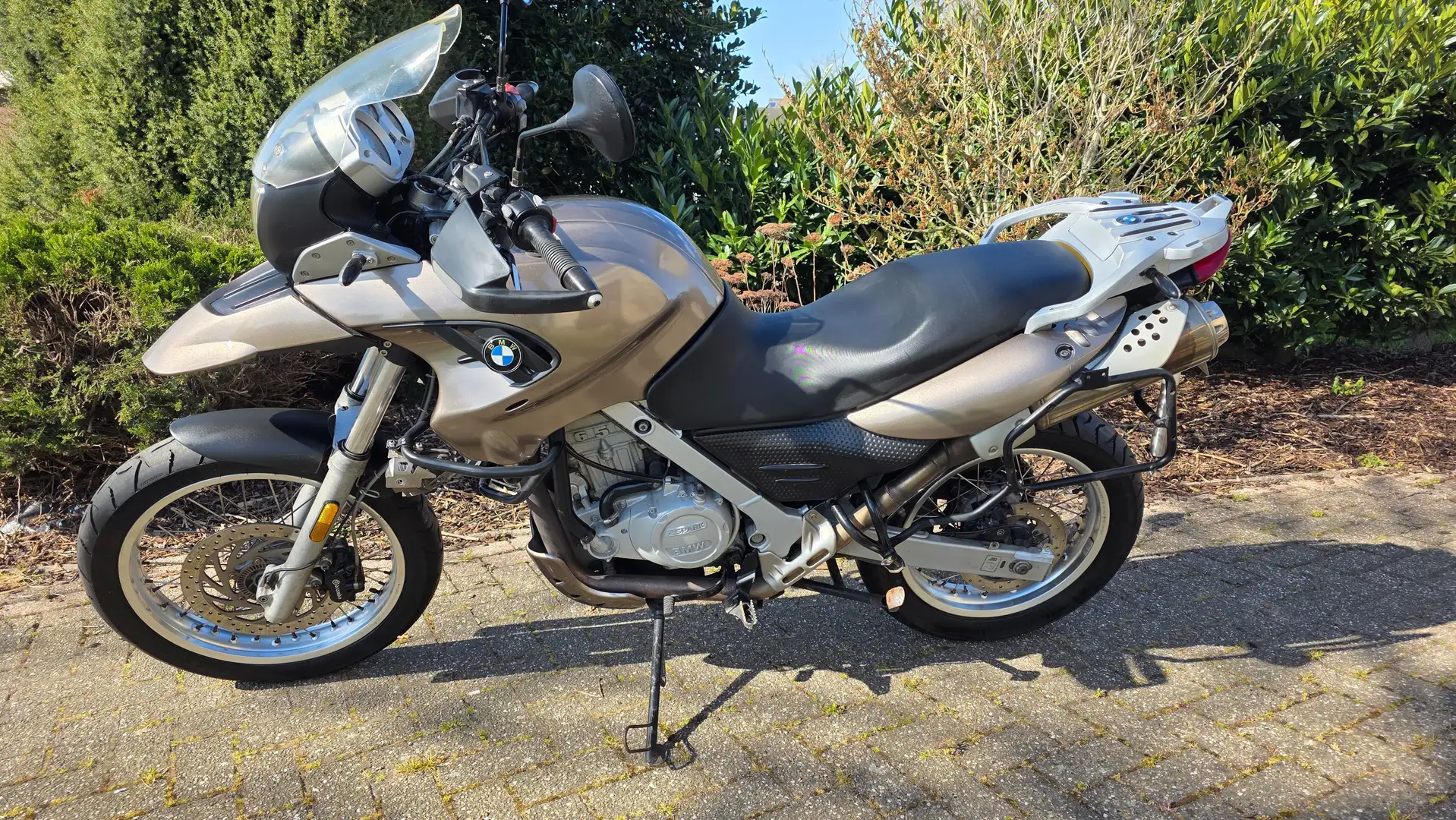 BMW F 650 GS zeer goede staat met extras bijgeplaatst Beige - 1
