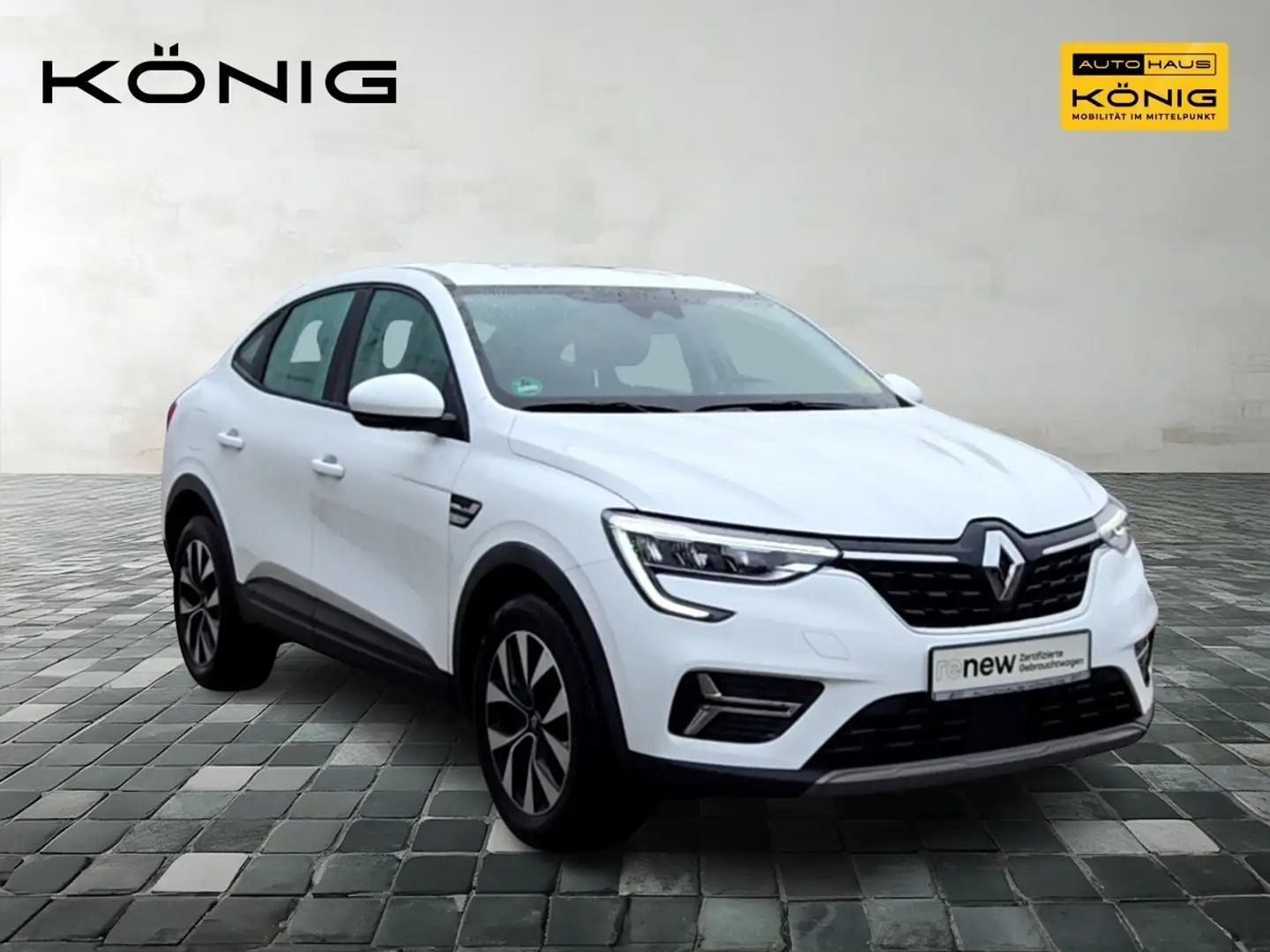 Renault Arkana Equilibre TCe 140 EDC Klima PDC Allwetter Wit - 2