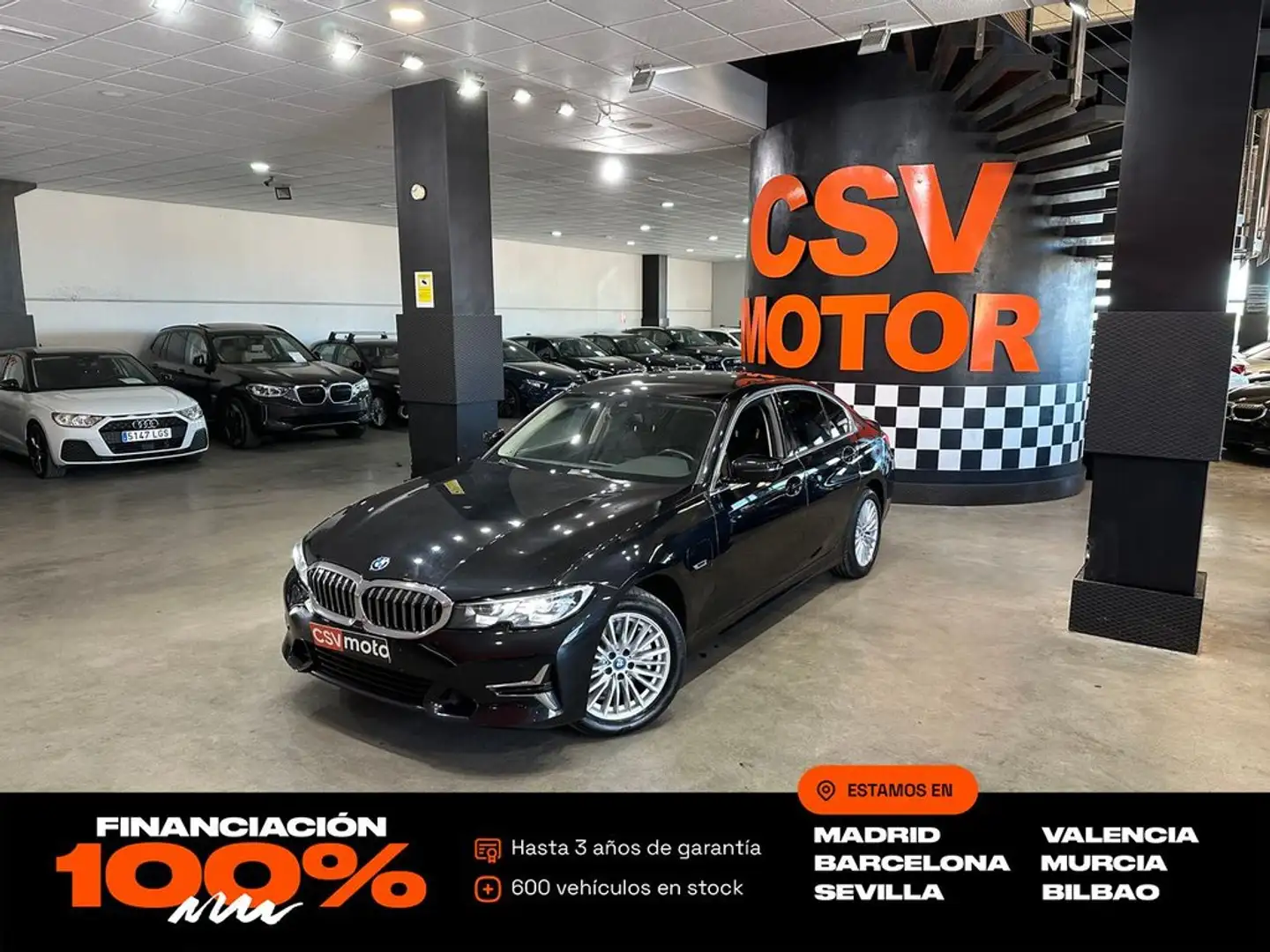BMW 330 330e Noir - 1