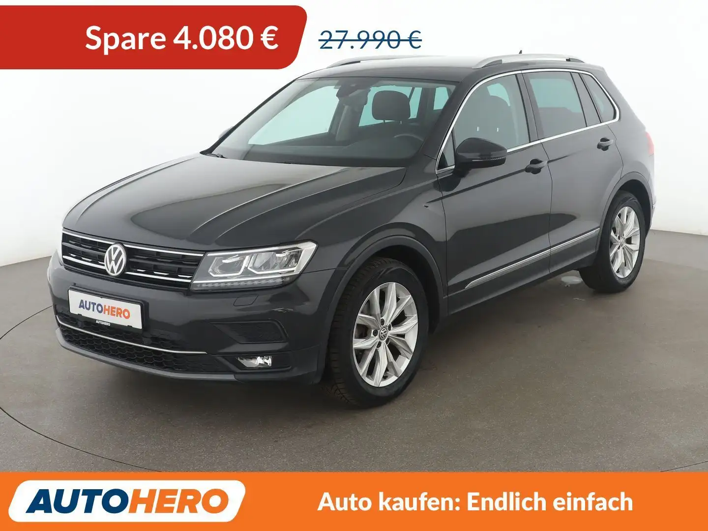 Volkswagen Tiguan 1.5 TSI ACT Highline BM Aut.*NAVI*LED*ACC* Gris - 1