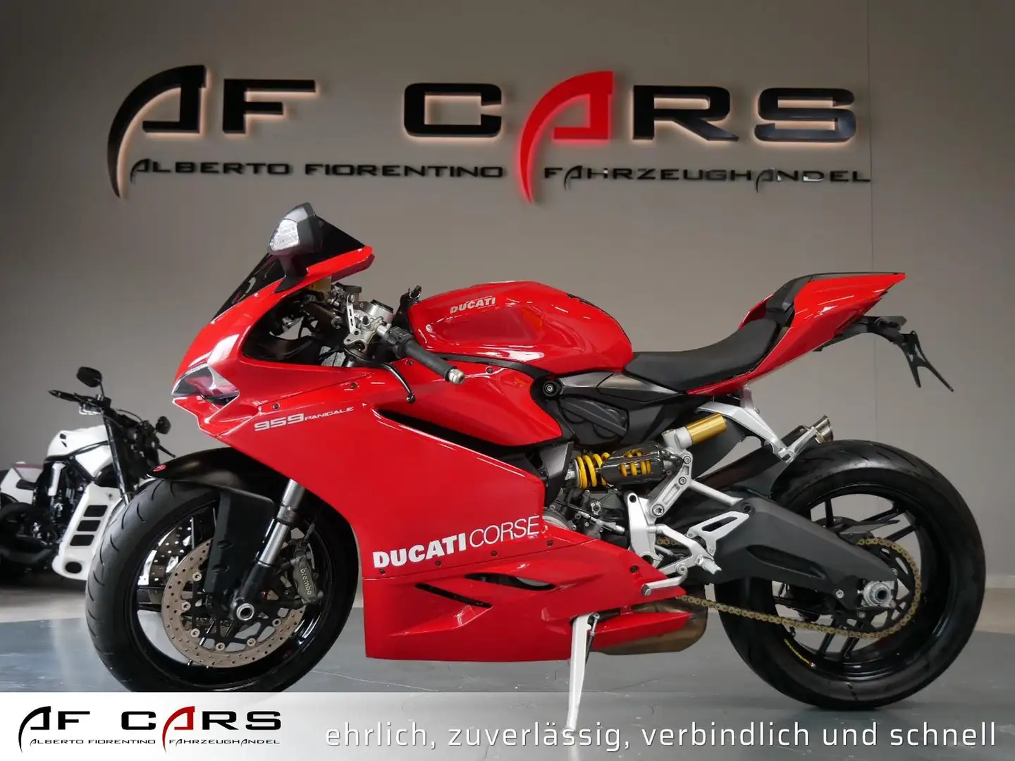 Ducati 959 Panigale Panigale 959   Sportauspuff Piros - 1