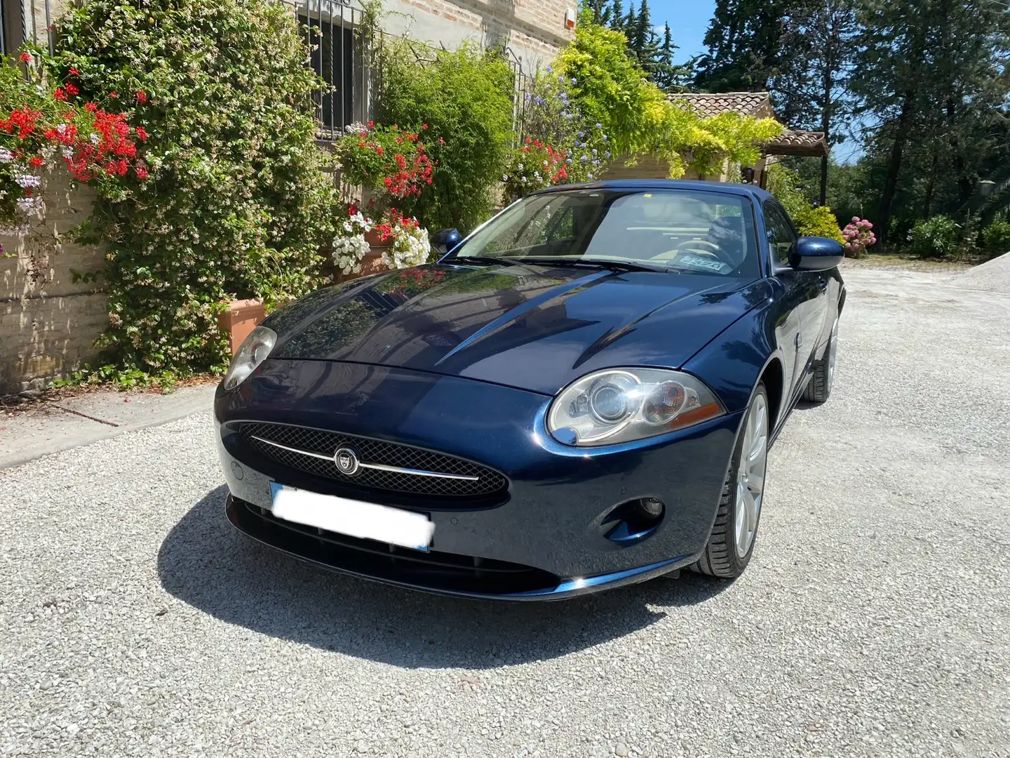 Jaguar XK Cabrio 4.2 V8 auto Bleu - 2