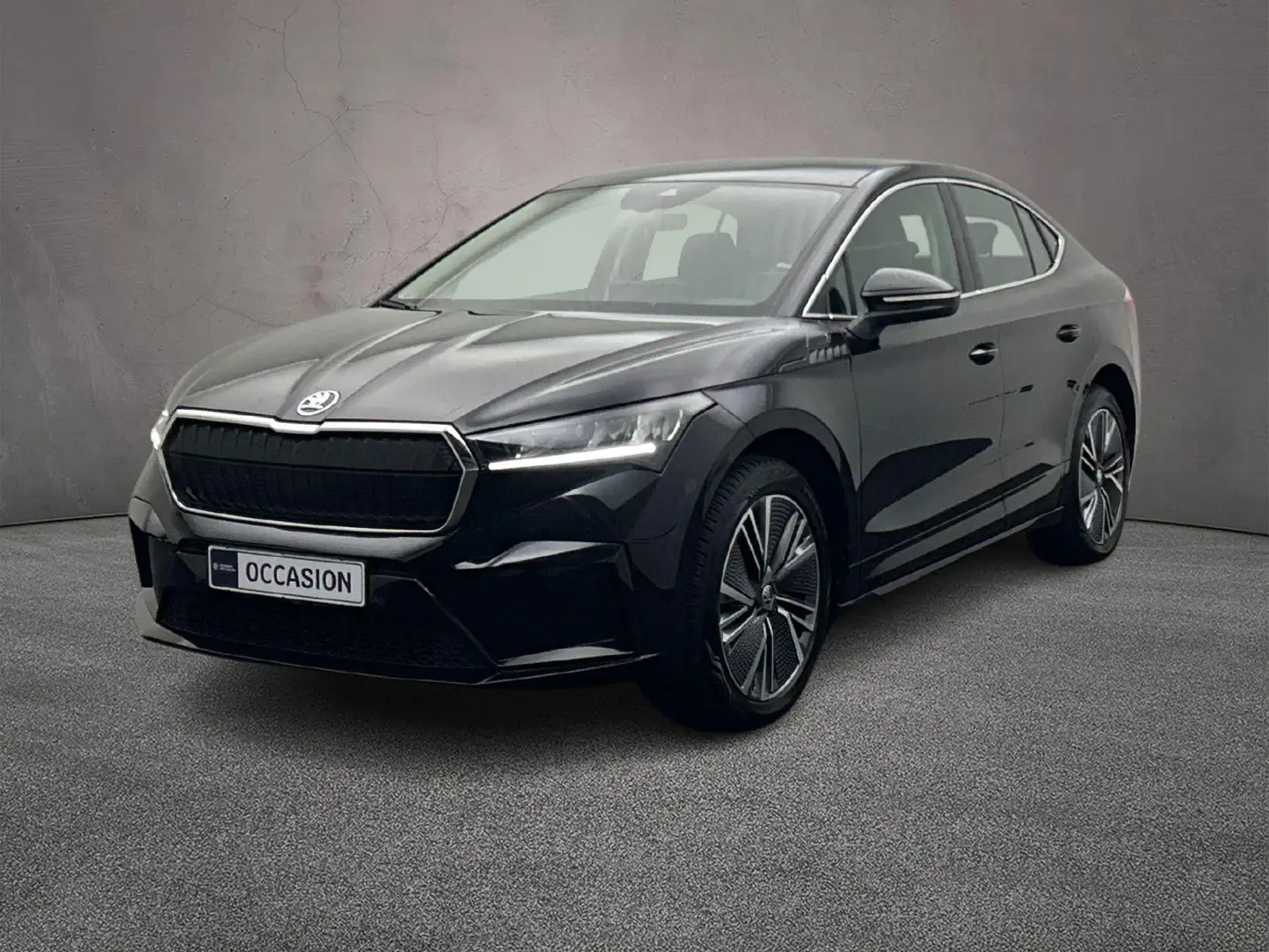 Skoda Enyaq Coupé iV 60 180pk Automaat Panoramadak, Cruise con Negro - 1