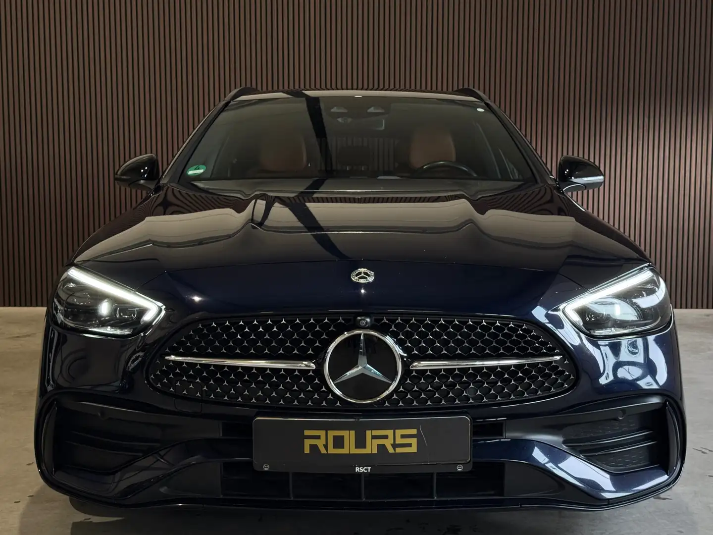 Mercedes-Benz C 300 Estate d AMG Line|ACC|Burmester|Pano Blauw - 2