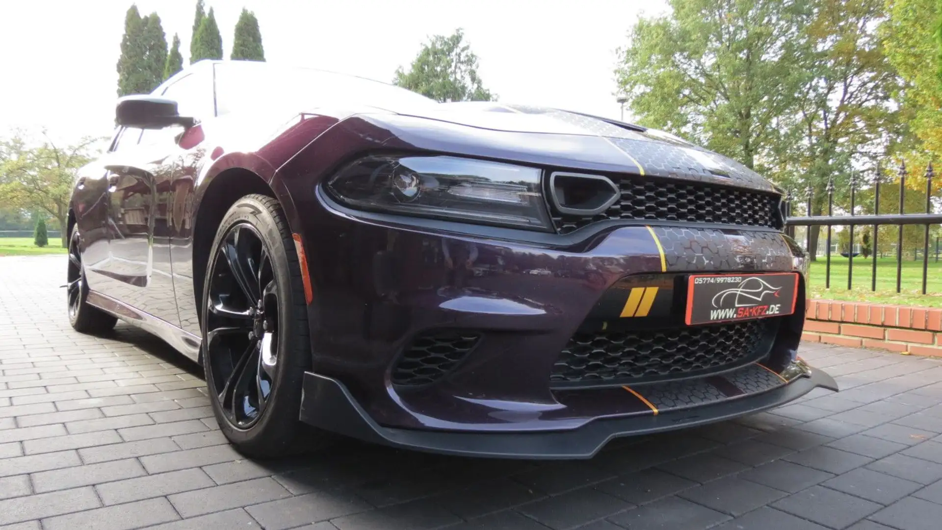 Dodge Charger HEMI 5,7 V8/2 X PERFORMENCE-PAKET/ SCH.H Gris - 1