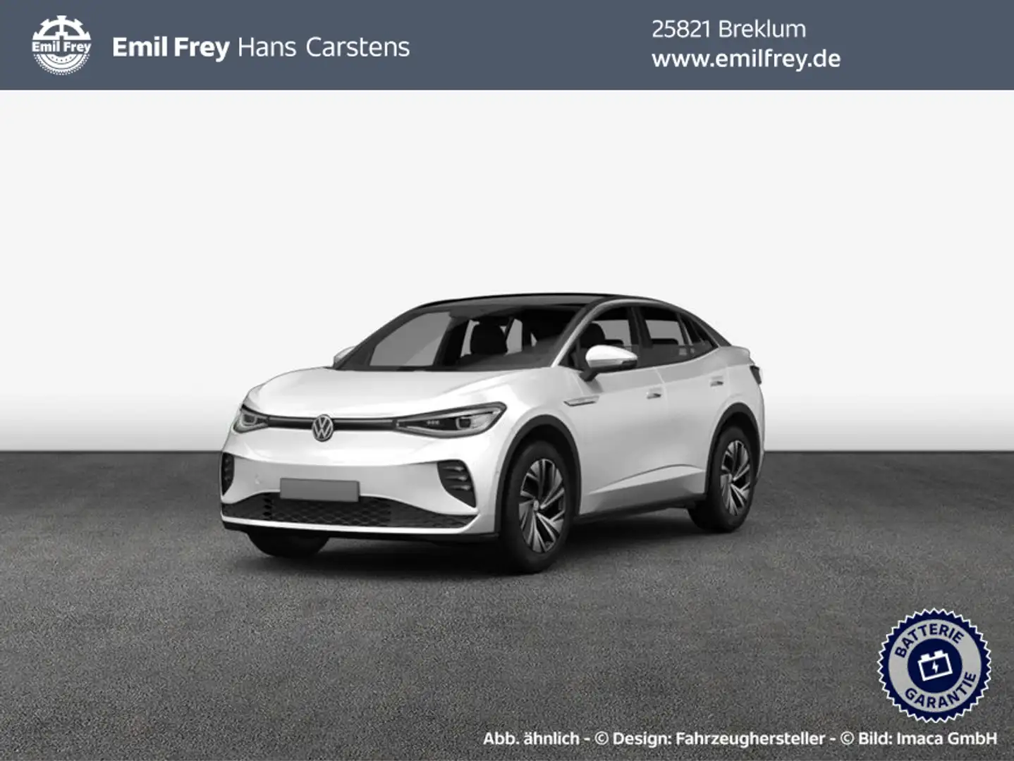 Volkswagen ID.5 Pro electric 210 kW 77 kWh AHK+IQ.Light+WP Weiß - 1