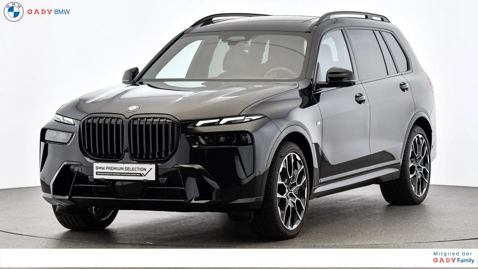 BMW X7 xDrive40d M-Sportpaket Pro Schwarz - 1