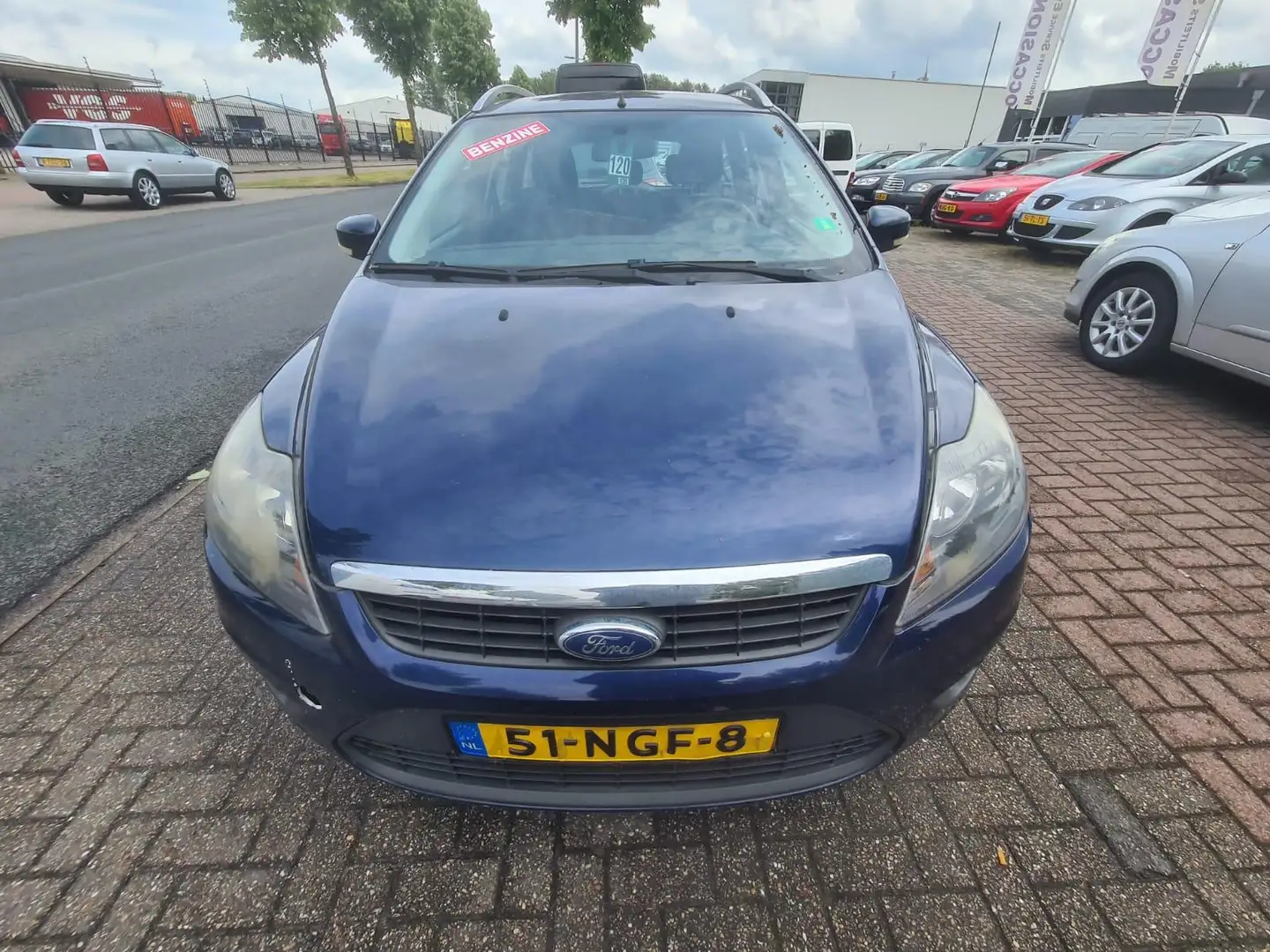 Ford Focus Wagon 1.6 Comfort LET OP KOPPELING MATIG Blauw - 2